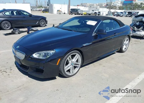 2012 BMW 650I z USA, uszkodzony, nr VIN WBALZ3C59CDL73463